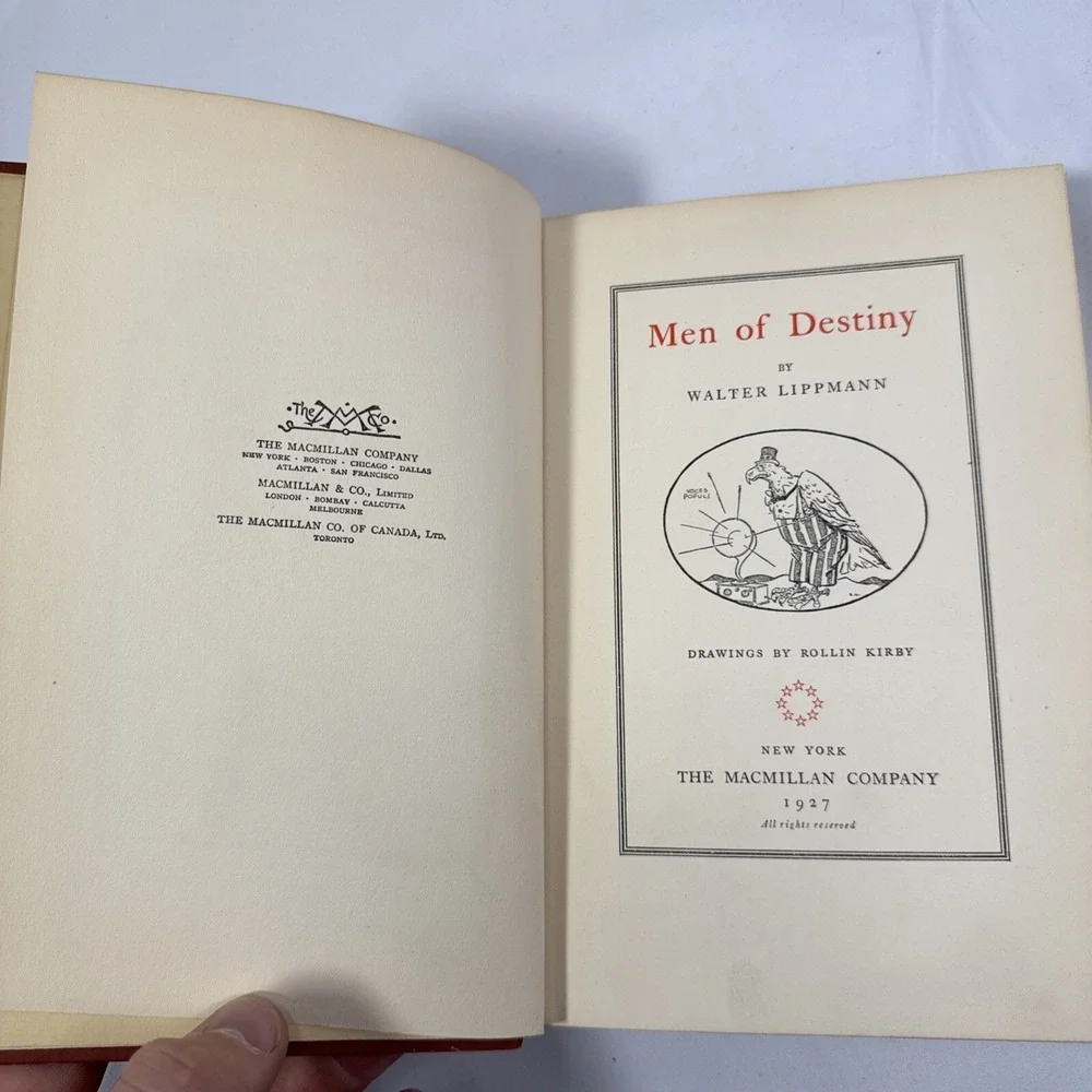 Macmillan qty 1927